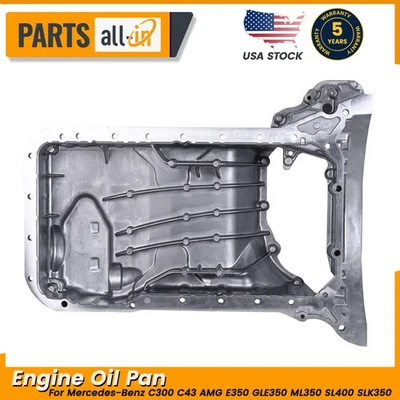 Para Mercedes Benz C300 C43 AMG E350 GLE350 ML350 SL400 SLK350 cárter de aceite del motor Foto 1 de 4
