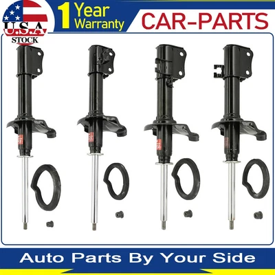 4 Amortiguadores delanteros traseros KYB puntales conjuntos de puntales para Suzuki Esteem 1,6 L 2000 1999 Foto 1 de 4