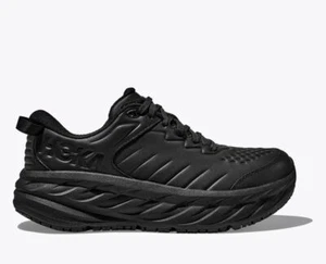 Hoka Bondi SR Mens Walking Shoes (D Standard) (Black/Black) - Picture 1 of 16