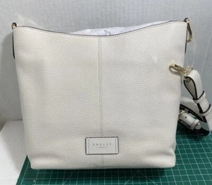 NWT Radley London Southwark Lane Natural Leather Leather Hobo Xbody ShoulderBag - Picture 1 of 11