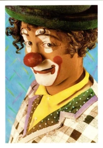 Vintage - Clown Greeting Card Deborah Gilbert Ischabibble "Larry" - BD - Picture 1 of 2