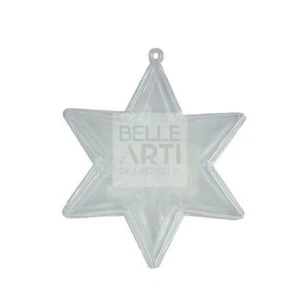 STELLA A 6 PUNTE KRISTAL 3D APRIBILE H. 10 CM - Imagen 1 de 1