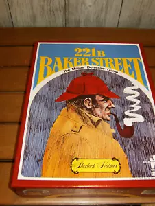 Juego de mesa 221 B Baker Street The Master Detective Game 1977 - Imagen 1 de 8