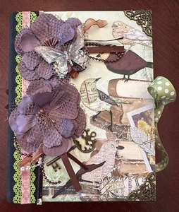 Heartfelt Creations Album Using Prima Paper line - Picture 1 of 20