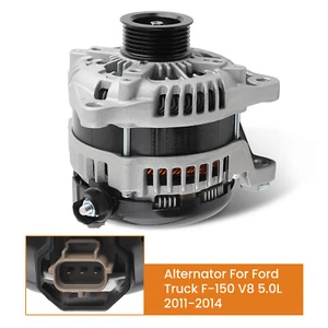 Alternator for Ford Truck F-150 V8 5.0L 2011 2012 2013 2014 11532 104210-6660 - Picture 1 of 12