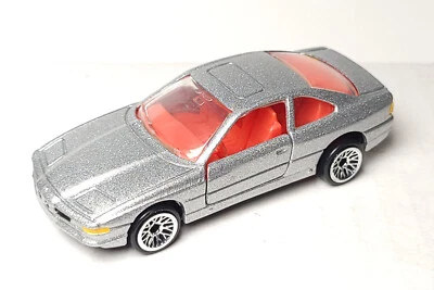 Hot Wheels loose BMW 850i silver lace wheels red interior - Image 1 of 2