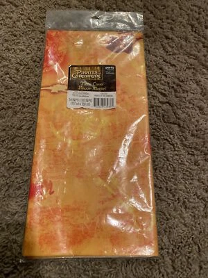 CUBIERTA DE MESA DE PLÁSTICO PIRATAS DEL CARIBE ~ Suministros para fiestas de cumpleaños Disney KK Foto 1 de 2