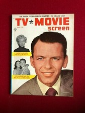 1955, Frank Sinatra, "Tv & Movie" Magazine (No Label) Vintage