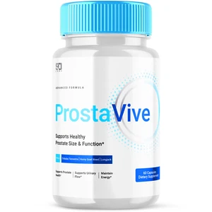 Prosta Vive Supplements for Men - Enhanced Wellness and Vitality 60 Capsules - Picture 1 of 8