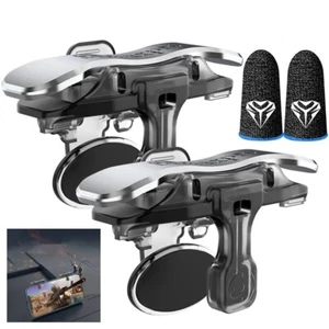 X8 Mobile Game Trigger - 6-Finger Sensitive L1 R1 Aim Keys and fingertips - Picture 1 of 14