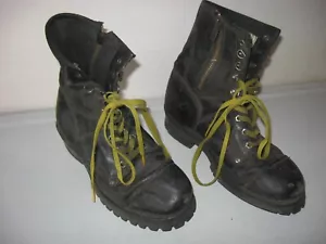 Vibram XElement Biker Boots Men's 10 1/2 M Oil Tanned Leather - Picture 1 of 10