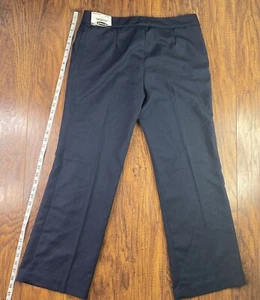 Edwards Polyester Pleated Pants Womens 8x30 Blue G1 - Bild 1 von 6