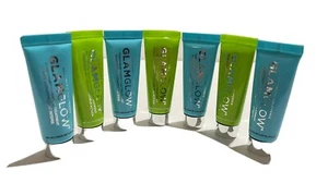 7 GlamGlow Mix Cleanser And Treatment Sample Size. New - Picture 1 of 3