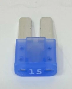 Fusible de hoja micro2 Littelfuse (MIC2015.VP) color azul 32V 15 amperios - paquete de 5 - Imagen 1 de 1