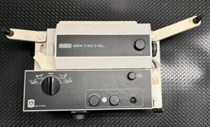 EUMIG MARK S 802 D SUPER 8 SOUND PROJECTOR WORKS but for parts only power cord - Picture 1 of 6
