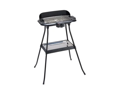 Elektrogrill Tischgrill 2 in 1 Standgrill BBQ Barbeque Elektro Gartengrill Tisch - Bild 1 von 2