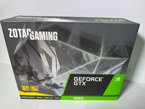 ZOTAC GAMING GEFORCE GTX 1660 TWIN FAN 6GB 192BIT GDDR5 New in sealed Box - Picture 1 of 4