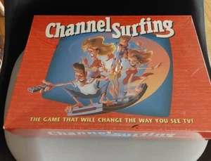 Vtg.milton Bradley Channel Surfing Board Game - Picture 1 of 5