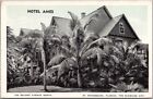 St Petersburg Florida Postcard Hotel Ames 136 Second Avenue North  Kropp 1944