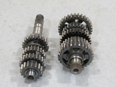 Honda CRF250R 2004 transmisión transmisión trans ejes de engranajes tranny pueden adaptarse a otros años Foto 1 de 4