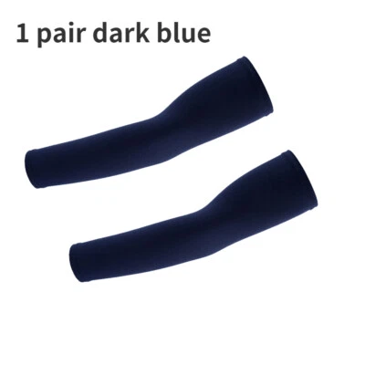 Cooling Arm Sleeves Compression Sun Sleeves for Men Women Youth Tattoo Cover Up - Image 1 of 4