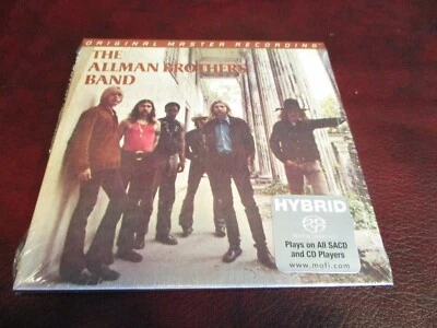 ALLMAN BROTHERS S/T MFSL VERIFIED NUMBERED 3708 SACD HYBRID AUDIOPHILE GATEFOLD Foto 1 de 2