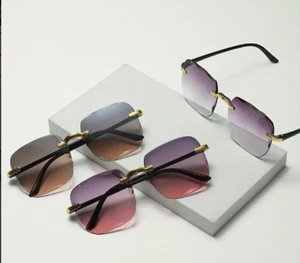 Women's Geometric Retro Casual Glasses – Trendy Indie Aesthetic Eyewear - Picture 1 of 19
