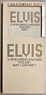 Elvis Presley US 50 Worldwide Gold Award Hits Vol. 1 Part 1 + 2 Longbox - Bild 1 von 4