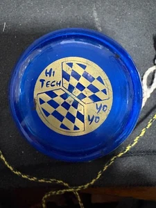 High Tech Yo Yo Vintage 90's Imperial Toy Co. Blue - Picture 1 of 2