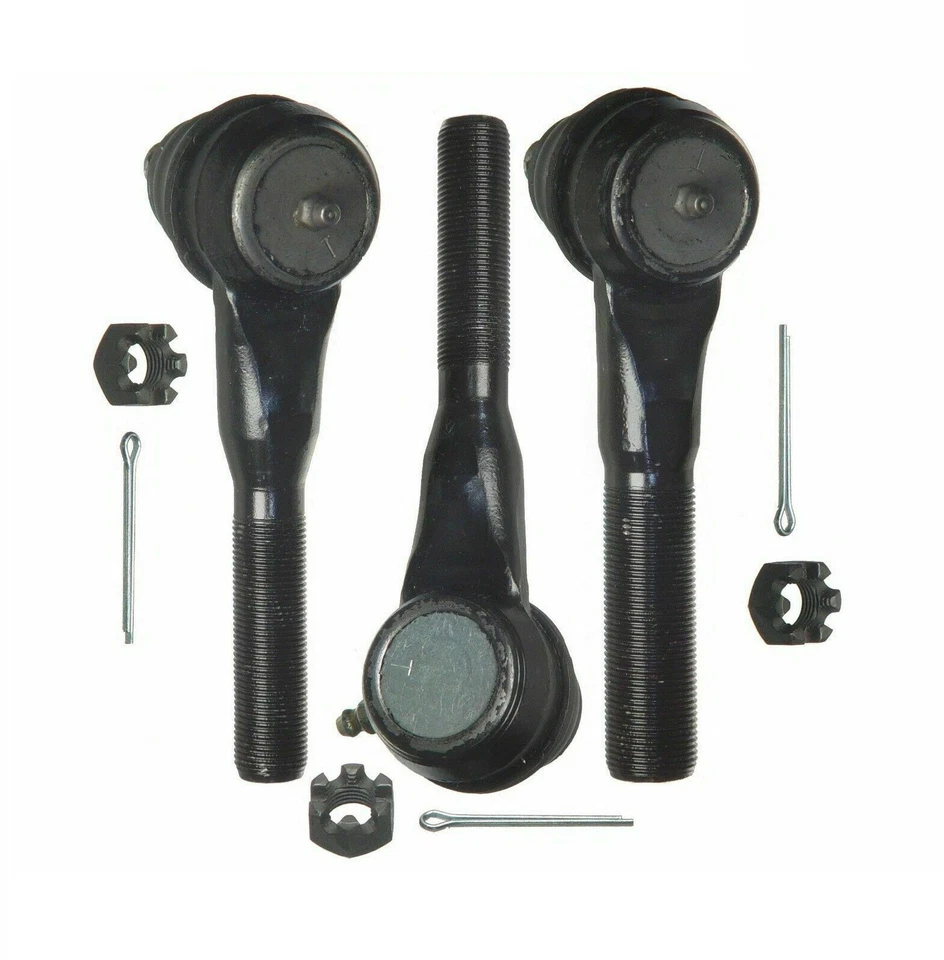 Juego de 3 extremos de barra de amarre exterior MOOG para Jeep Grand Cherokee Comanche Wrangler TJ Foto 1 de 1