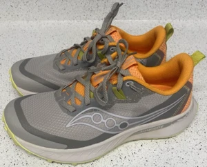 Saucony Women's Size 8.5 Peregrine 15 Dove Peel Trail Hiking Shoes Running - Picture 1 of 10