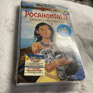Pocahontas II: Journey To A New World (VHS, 2000, Gold Collection Edition) New - Imagen 1 de 2