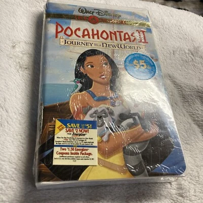 Pocahontas II: Journey To A New World (VHS, 2000, Gold Collection Edition) New - Image 1 of 2