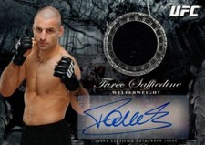 2014 Topps UFC Bloodlines Autograph Relics #BARTS Tarec Saffiedine Auto /175
