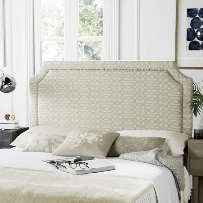 SAFAVIEH Shayne Headboard | Wheat / Pale Blue | Queen | - Image 1 of 2