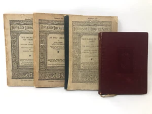 Antique Lot of 4 Riverside Series - Shakespeare 12th Night, Lady of the Lake - Picture 1 of 24