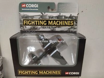 NORTH AMERICAN P-51D MUSTANG OVERLORD WW 2 FIGHT MACHINES apx 1:144 ? CORGI - Imagen 1 de 2