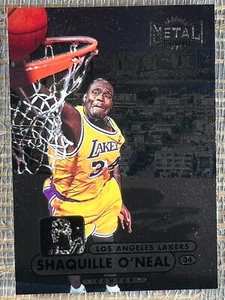 Shaquille O'Neal 1997-98 Metal Universe Championship Preview #1 LA Lakers - Picture 1 of 2