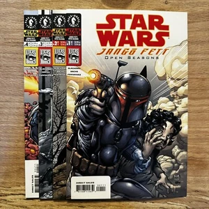 Star Wars Jango Fett Open Seasons #1-4 2001 Dark Horse High Grade Set VF/NM-NM - Picture 1 of 9