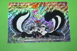 1994 Looney Tunes VENDING MACHINE PRISM STICKER PEPE LE PEW PENELOPE WARNER BROS - Picture 1 of 7