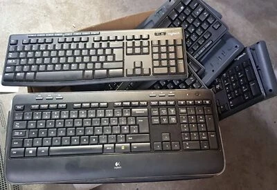 Job Lot of 20 USB Keyboards - Various Makes/Models - Image 1 of 4