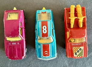 Lot of 3 Vintage 1970s Matchbox Cars - Holden Pick Up, Datsun 260z, Citroen SM - Picture 1 of 10