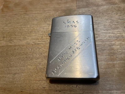 1956 Vintage US Air Force McChord AFB CHAMP AUSTRIA 1957 Hawaii Engraved - Image 1 of 4