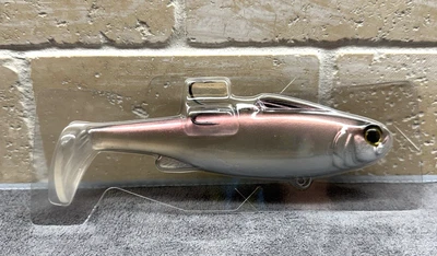 6th Sense Hangover Line Thru Swimbait 6.25" 2.5oz  Top Hook Ghost Pro Shad - Image 1 of 4