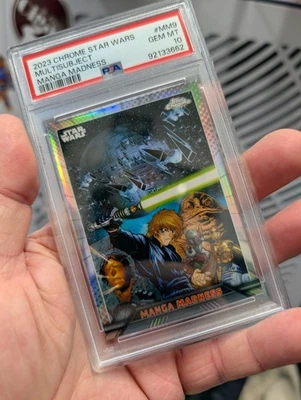 2023 Topps Star Wars Chrome Manga Madness MM9 Multisubject 🔥PSA 10 - Image 1 of 4