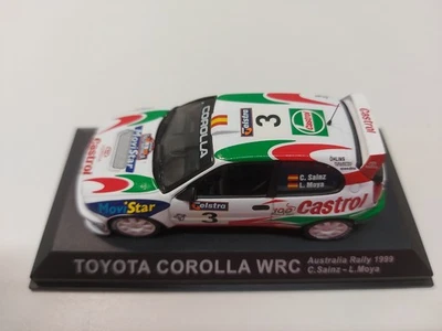 Rally WRC Toyota Corolla WRC Carlos Sainz Australia rally 1999 1:43 con Box - Immagine 1 di 4