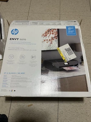 HP ENVY 5070 Wireless All In One Inkjet Printer Factory New - Image 1 of 4