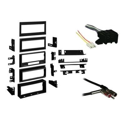 Fits Pontiac Grand Am 88-89 Single DIN Stereo Harness Radio Install Dash Kit - Image 1 of 4