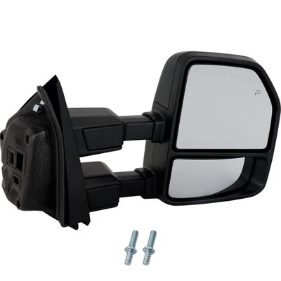 Espejo retrovisor derecho para Ford F-250 Super Duty 2017-2022 eléctrico térmico con tapa cromada Foto 1 de 4