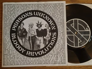 Crass / Poison Girls – Bloody Revolutions / Persons Unknown 1980 7" - Picture 1 of 7